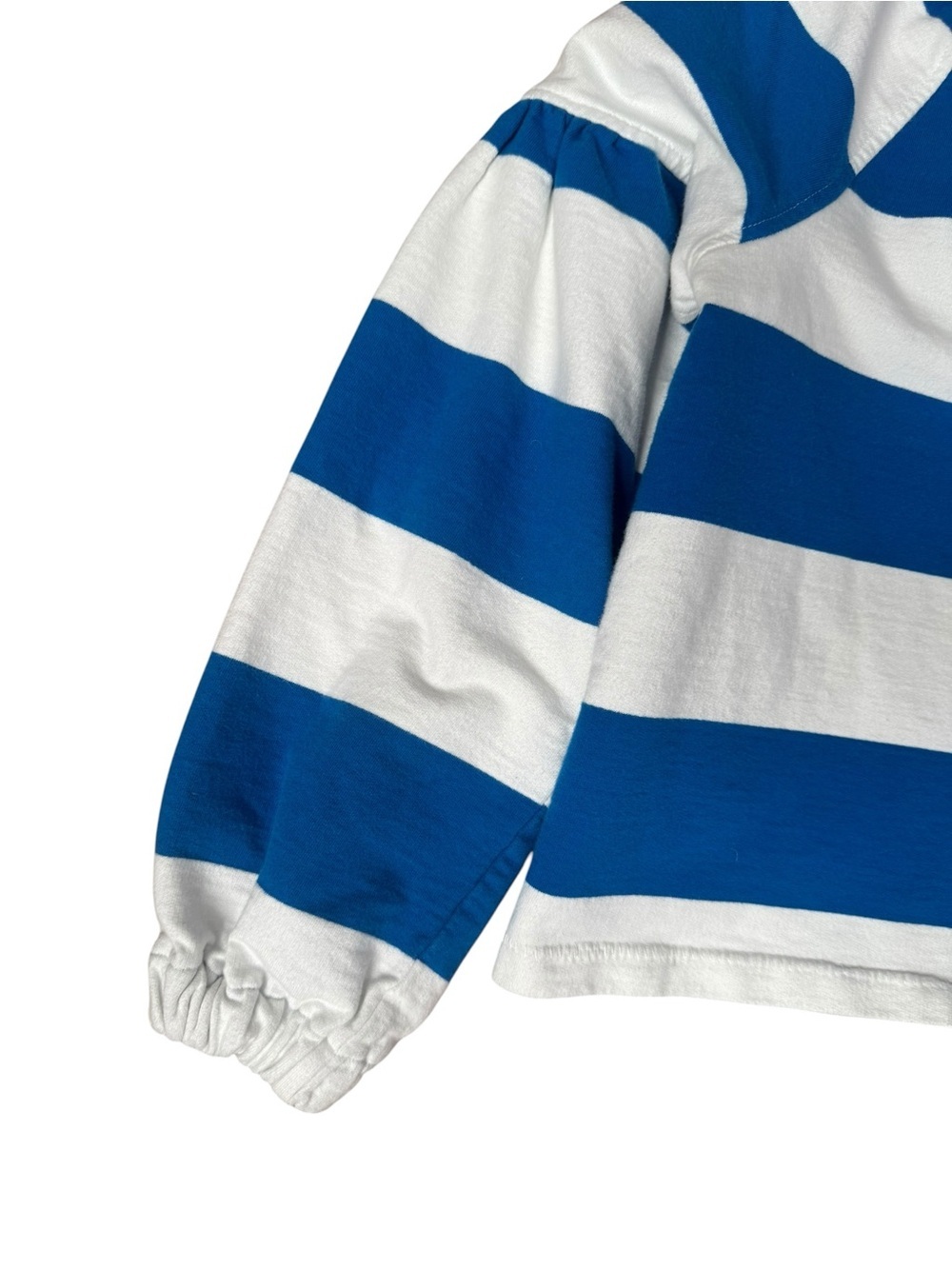 Maeve by Anthropologie French Terry Striped Sweatshirt - Picture 6 of 7